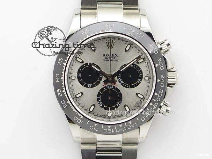 RG Oysterflex Edition 126515 VSF Daytona on 1:1 VS4131 (Weighted) Strap Dial Black V2 Best 0120